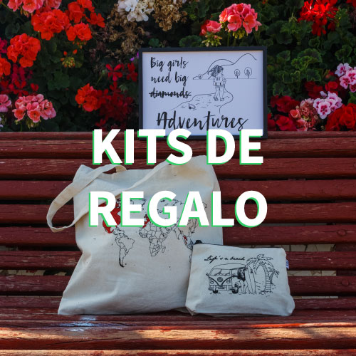 Kits de regalo ecológicos y de comercio justo
